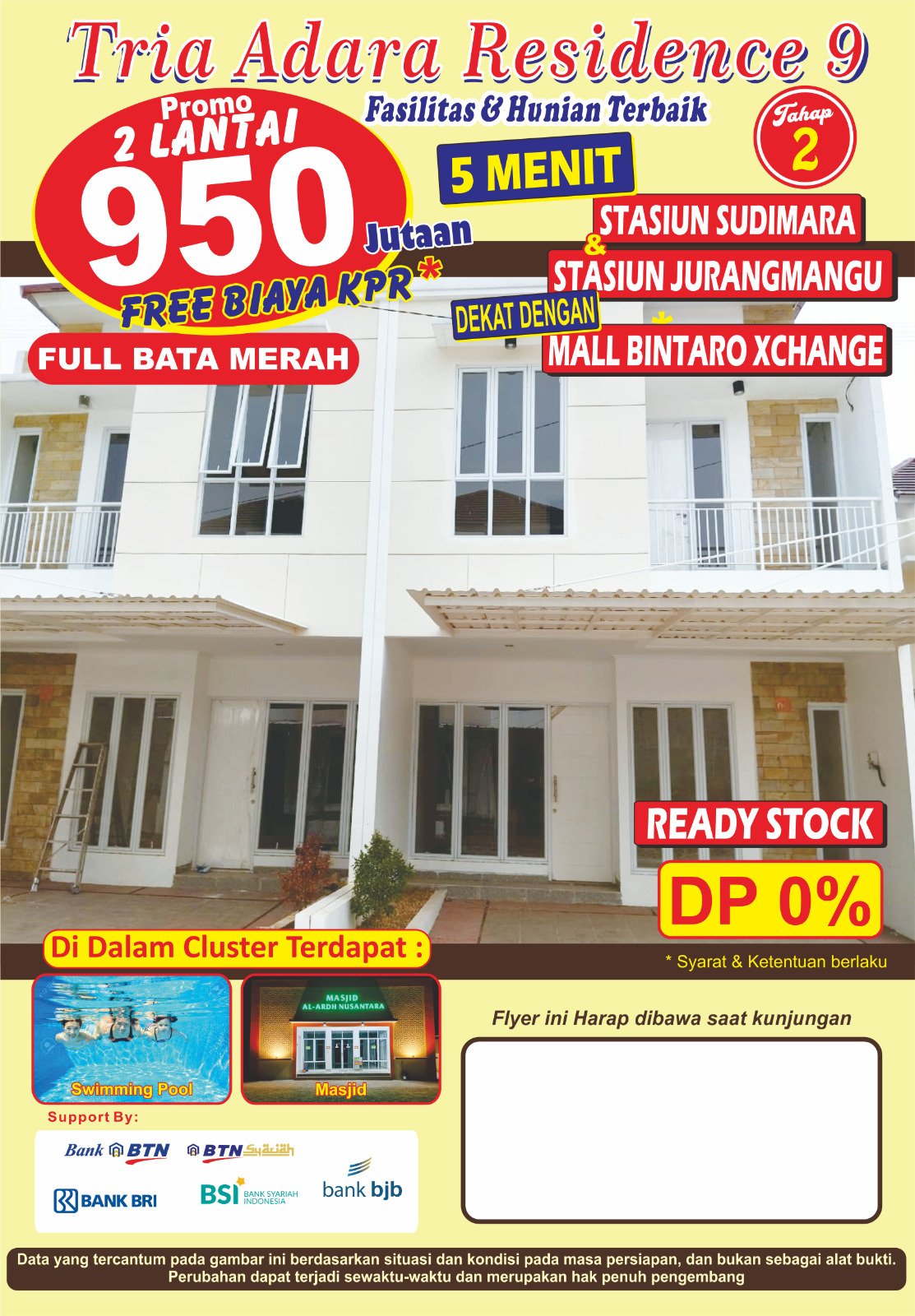 Brosur Tria Adara Residence 7 Januari 2024